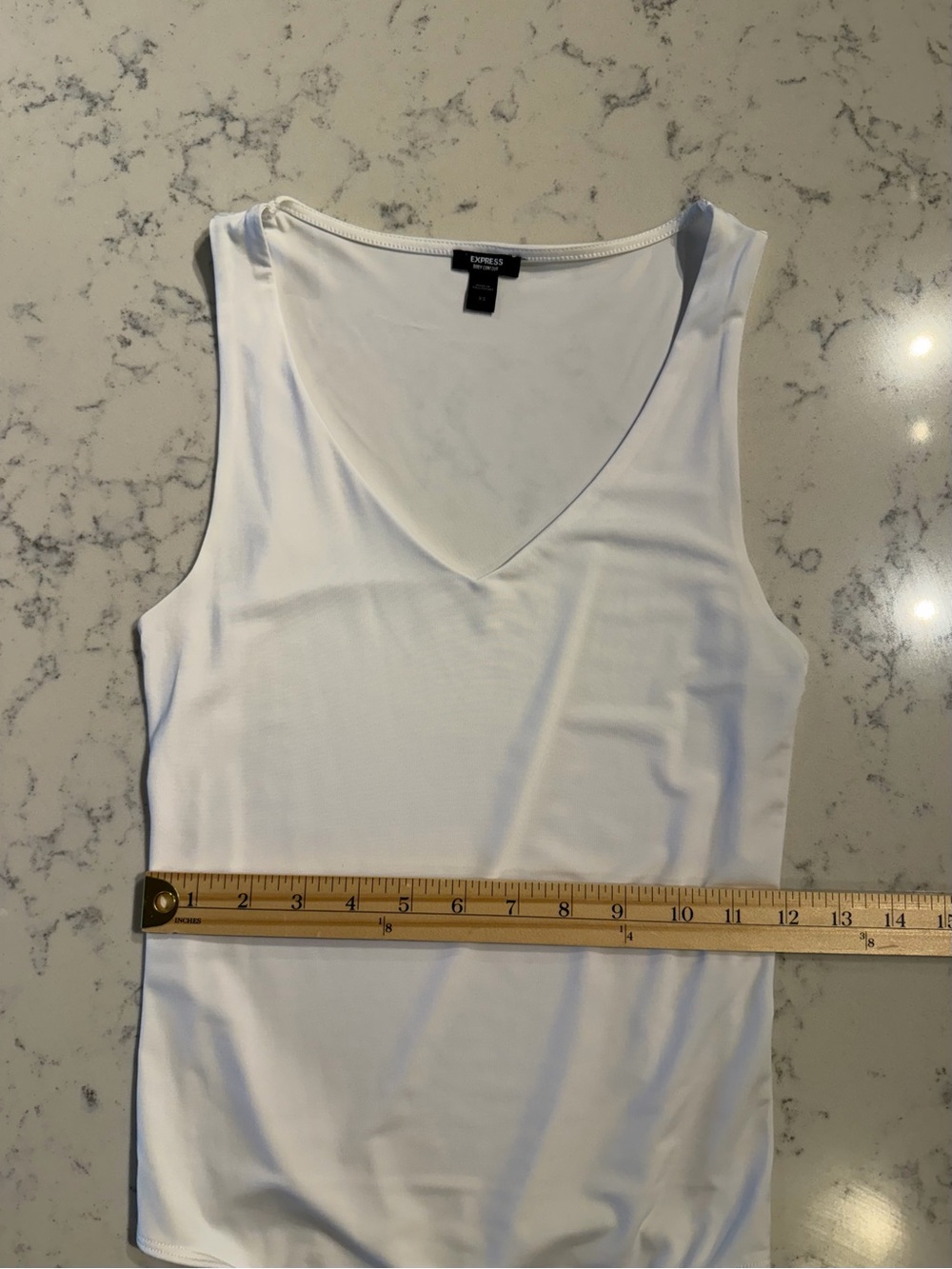 Express Body Contour V-Neck Sleeveless Bodysuits - XS Bundle of 4 - Picture 13 of 15